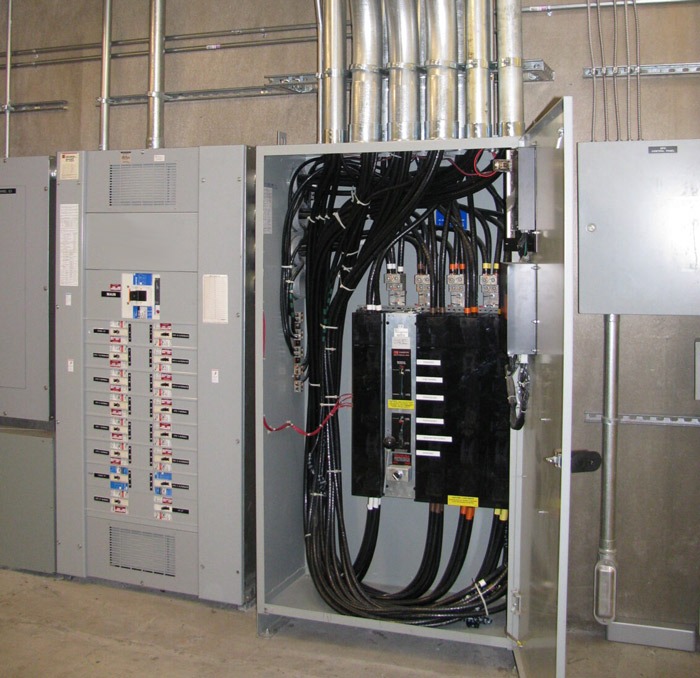 Commercial electrical panel installation in Dallas TX
